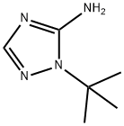 1-叔丁基-1H-1,2,4-三唑-5-胺 结构式