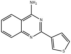 4-Amino-2-(3-thienyl)quinazoline 结构式