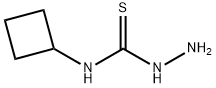 3-氨基-1-环丁基硫代脲 结构式