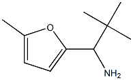 2,2-二甲基-1-(5-甲基呋喃-2-基)丙-1-胺 结构式