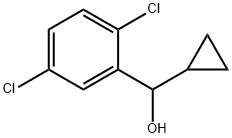 cyclopropyl(2,5-dichlorophenyl)methanol 结构式
