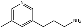 3-(5-methylpyridin-3-yl)propan-1-amine 结构式