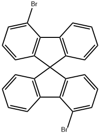 4,4'-二溴-9,9'-螺二芴 结构式