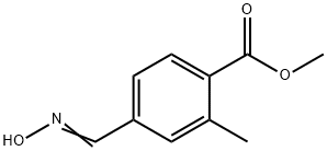 3-甲基-4-甲氧羰基苯甲醛肟 结构式