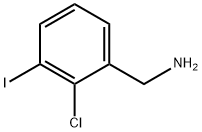 (2-Chloro-3-iodophenyl)methanamine 结构式