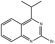 2-Bromo-4-(iso-propyl)quinazoline 结构式