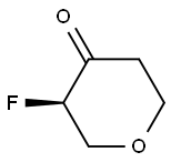 (3R)-3-氟四氢吡喃-4-酮 结构式