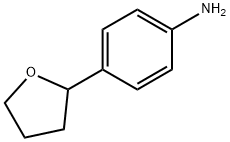 4-(tetrahydrofuran-2-yl)aniline 结构式