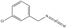 Benzene, 1-(azidomethyl)-3-chloro- 结构式