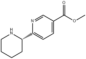 methyl 6-[(2S)-piperidin-2-yl]pyridine-3-carboxylate 结构式