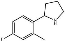 2-(4-fluoro-2-methylphenyl)pyrrolidine