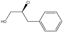 (S)-2-氯-3-苯基丙-1-醇 结构式