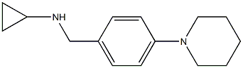 CYCLOPROPYL(4-PIPERIDYLPHENYL)METHYLAMINE 结构式