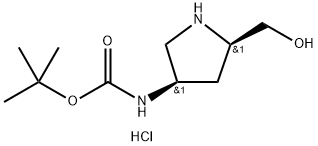 tert-Butyl ((3R,5R)-5-(hydroxymethyl)pyrrolidin-3-yl)carbamate hydrochloride