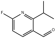 6-fluoro-2-isopropylnicotinaldehyde 结构式
