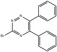 3-溴-5,6-二苯基-1,2,4-三嗪 结构式