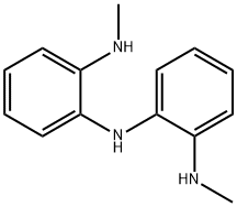 双(2-甲氨基苯基)胺 结构式