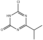 2-Chloro-4-(iso-propyl)-6-hydroxy-1,3,5-triazine 结构式