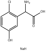 CHPG SODIUM SALT 结构式