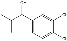 1-(3,4-dichlorophenyl)-2-methylpropan-1-ol 结构式