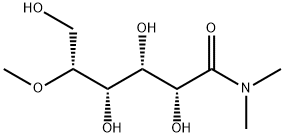 D-Gluconamide, N,N-dimethyl-5-O-methyl- 结构式