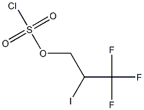 2-Iodo-3,3,3-trifluoropropyl chlorosulfate 结构式