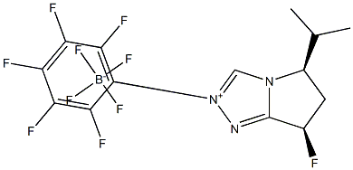 6-氟8-异丙基三唑盐 结构式