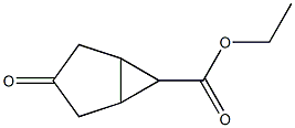 REL-(1R,5S,6S)-3-氧代双环[3.1.0]己烷-6-羧酸乙酯 结构式