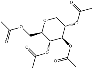 1-deoxy-D-glucose tetraacetate 结构式