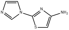 4-Amino-2-(imidazol-1-yl)thiazole 结构式