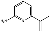 2-氨基-6-(异丙烯基)吡啶 结构式