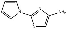 4-Amino-2-(1H-pyrrol-1-yl)thiazole 结构式