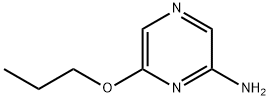 2-Amino-6-(n-propoxy)pyrazine 结构式