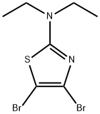 4,5-Dibromo-2-(diethylamino)thiazole 结构式