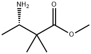 METHYL (3S)-3-AMINO-2,2-DIMETHYLBUTANOATE 结构式