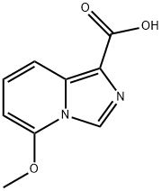 5-methoxyimidazo[1,5-a]pyridine-1-carboxylic acid 结构式