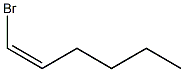 cis-1-bromo-1-hexene 结构式