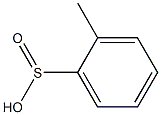 邻甲苯亚磺酸 结构式