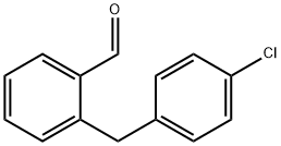 2-[(4-chlorophenyl)methyl]benzaldehyde 结构式