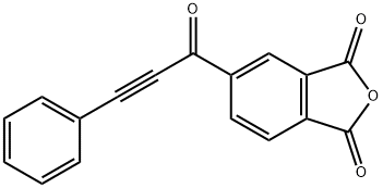 5-(3-phenylprop-2-ynoyl)-1,3-dihydro-2-benzofuran-1,3-dione 结构式