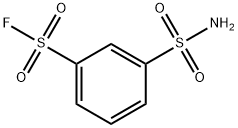 3-sulfamoylbenzene-1-sulfonyl fluoride 结构式