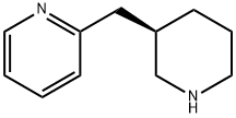 Pyridine, 2-[(3R)-3-piperidinylmethyl]- 结构式