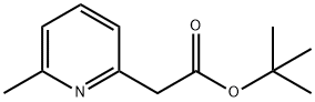 tert-butyl 2-(6-methylpyridin-2-yl)acetate 结构式