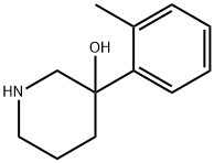 3-(o-tolyl)piperidin-3-ol 结构式