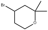 4-bromo-2,2-dimethyloxane 结构式