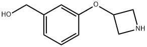 (3-(氮杂环丁烷-3-基氧基)苯基)甲醇 结构式