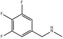 甲基[(3,4,5-三氟苯基)甲基]胺 结构式