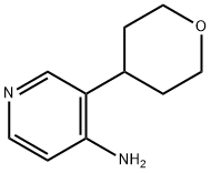 3-(OXAN-4-YL)PYRIDIN-4-AMINE 结构式