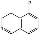 5-chloro-3,4-dihydroisoquinoline 结构式