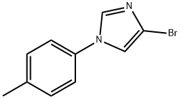 4-溴-1-(对甲苯基)-1H-咪唑 结构式